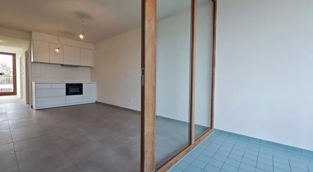 Nieuwappartement met open zicht te Veldegem