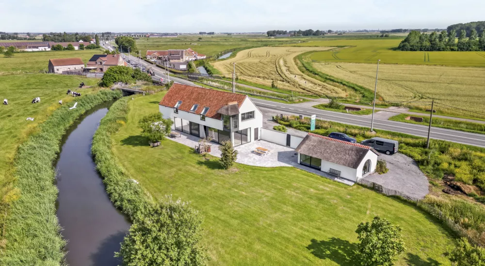 Moderne villa te Zuienkerke met uniek zicht! 
