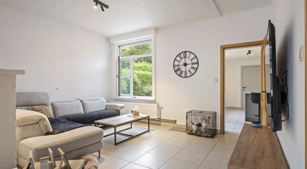 Landelijk gelegen woning in Ruddervoorde met grote tuin 