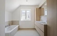 Afgewerkte nieuwbouwwoningen te Jabbeke