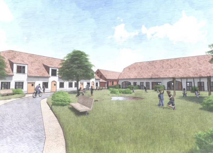 Landelijk gelegen woonproject te Torhout