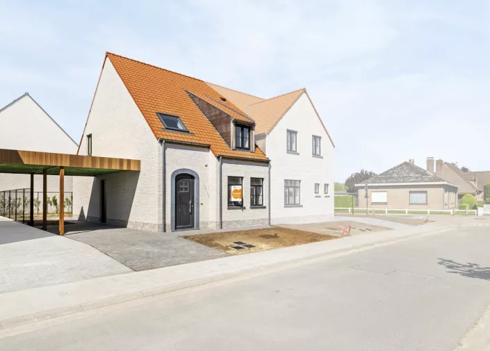 Nieuwbouw afgewerkte woning te Jabbeke - 6% BTW mogelijk